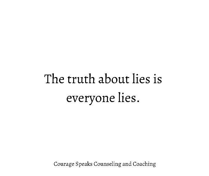 Truth about lies